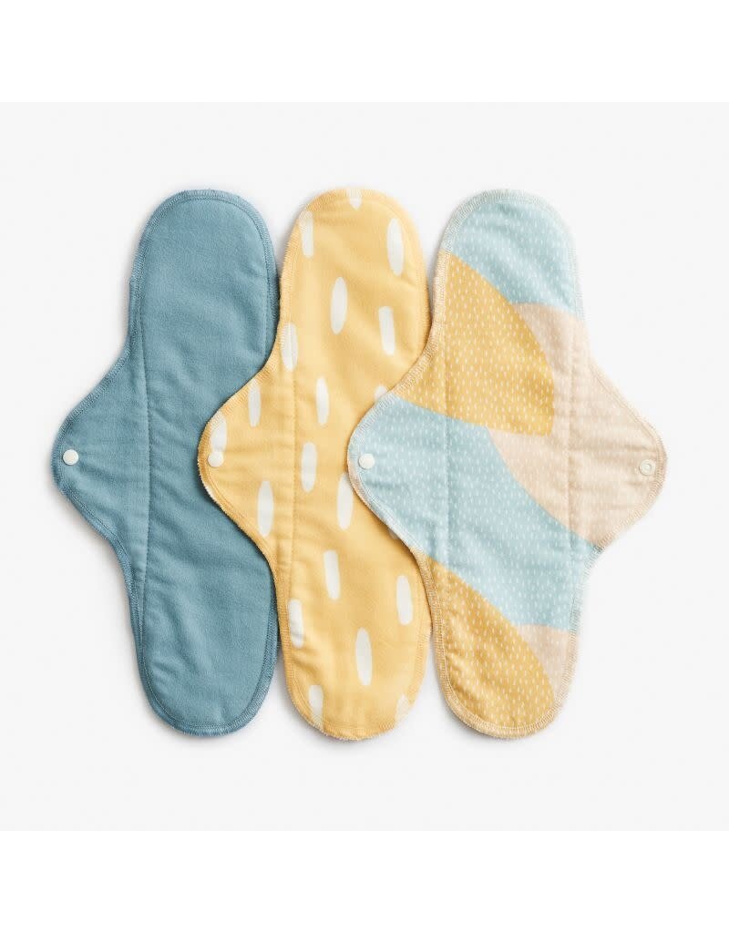 Imse Imse - Sanitary Pads Classic Night 3-pack, Blue Sprinkle