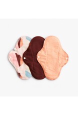 Imse Imse - Sanitary Pads Classic Regular 3-pack, Orange Sprinkle