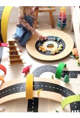 Waytoplay Waytoplay - Wooden toy car, Red