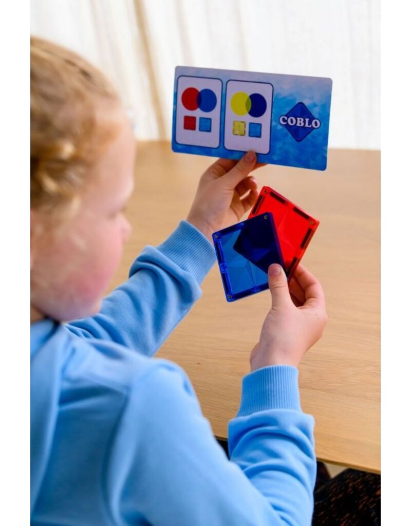 Coblo Coblo - Magnetic magic schoolbox, 100 stuks