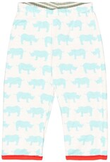 Loud+Proud Loud+Proud - wendehose, olive/white, neushoorn (0-2j)