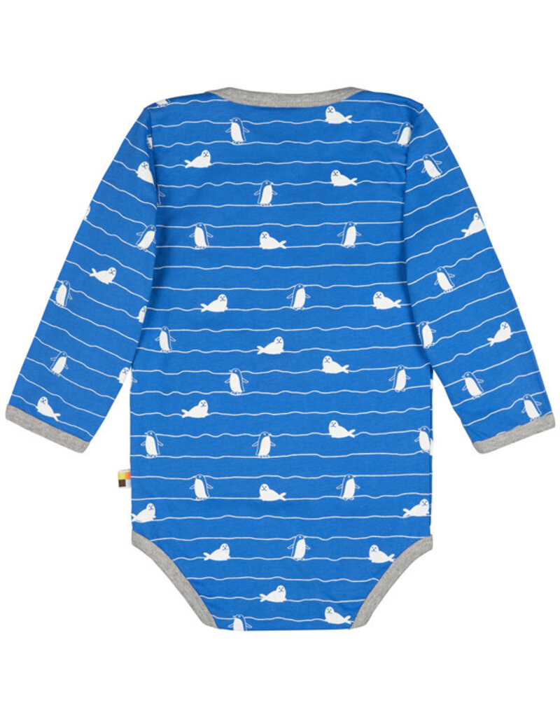 Loud+Proud Loud+Proud - Body ls druck, cobalt (0-2j)