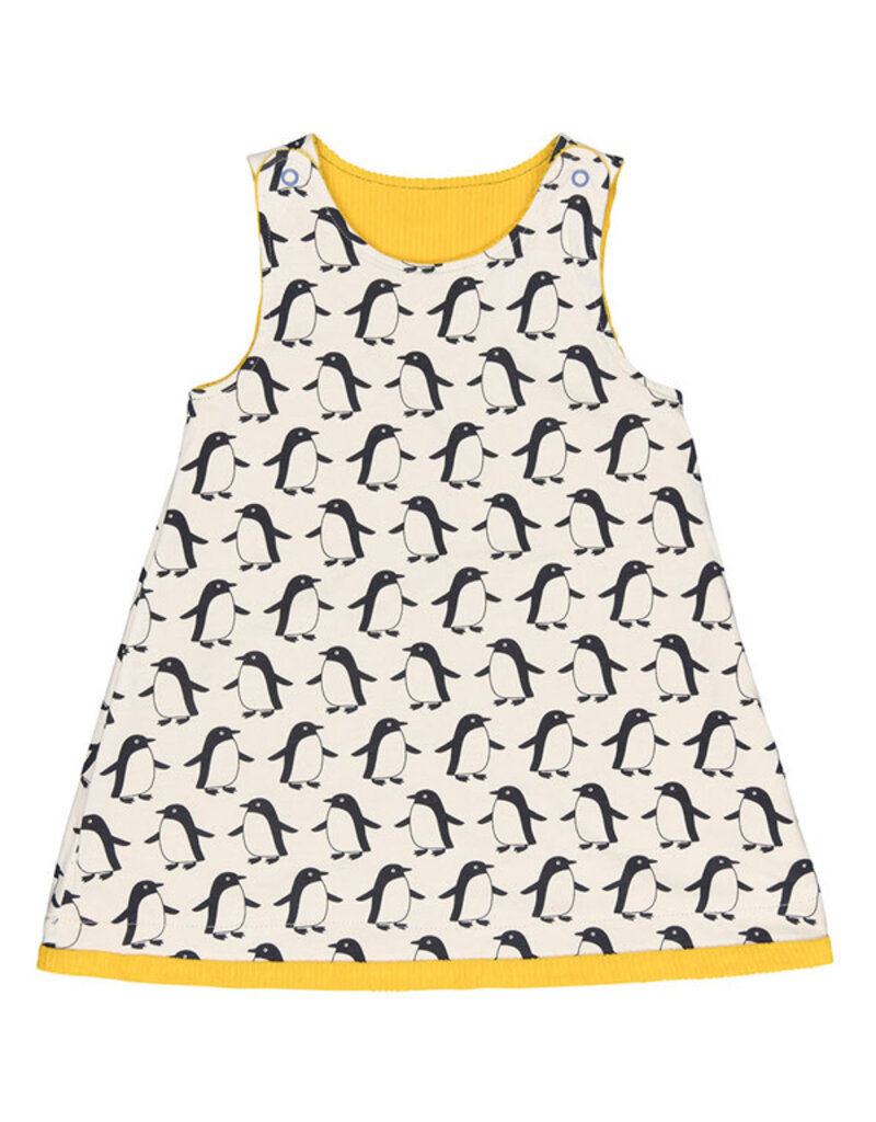 Loud+Proud Loud+Proud - Wendekleid cord, honey (0-2j)