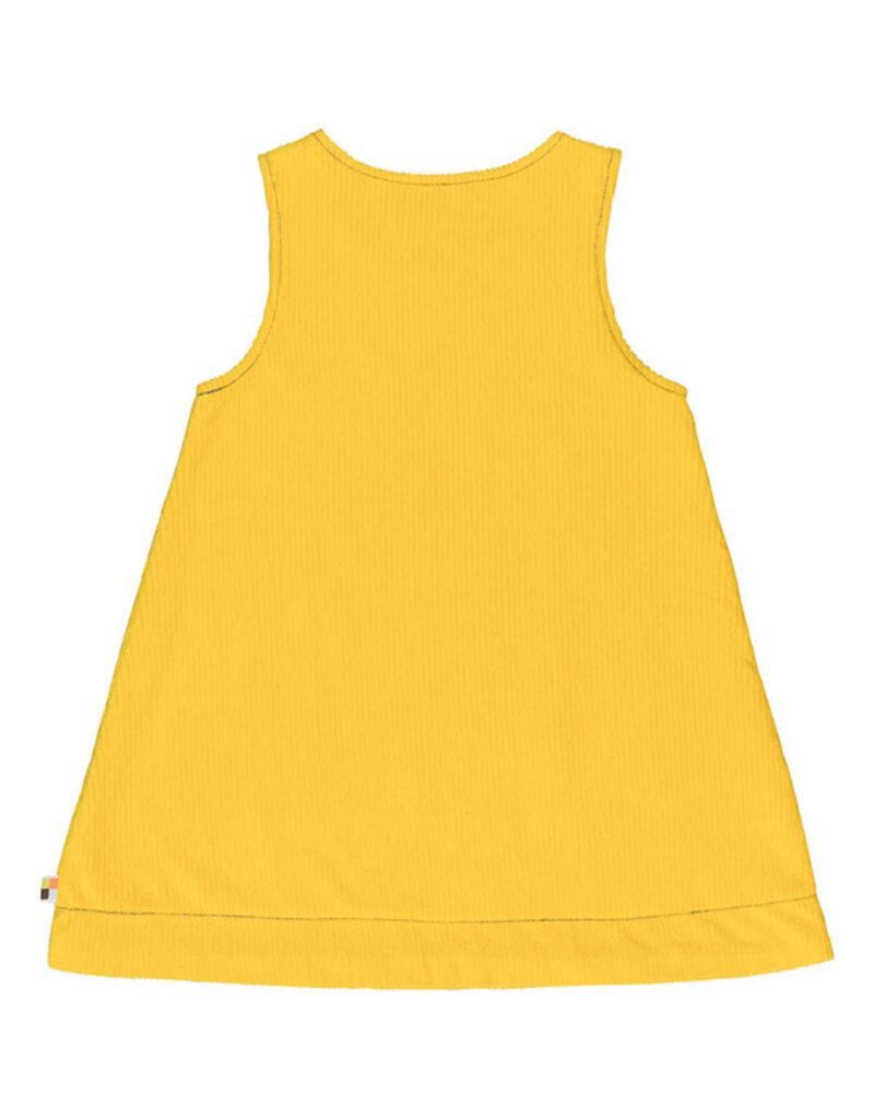 Loud+Proud Loud+Proud - Wendekleid cord, honey (0-2j)