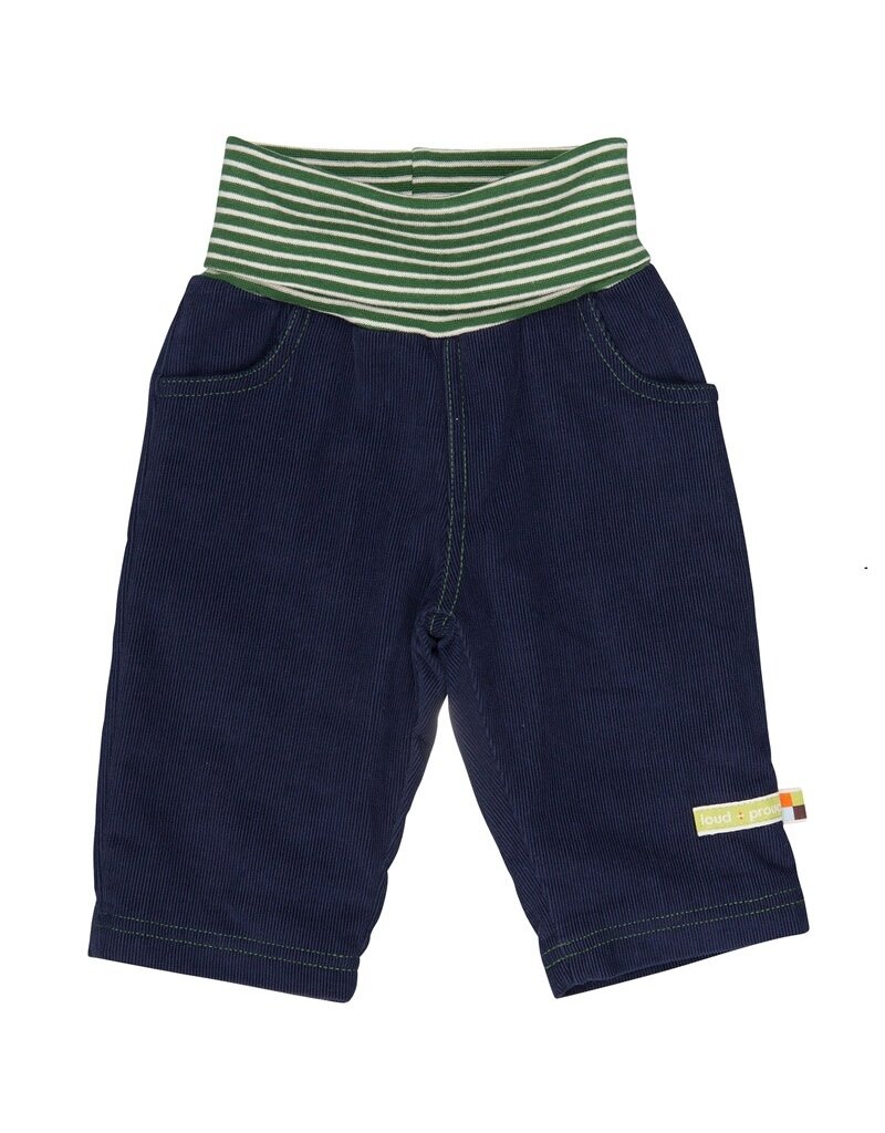 Loud+Proud Loud+Proud - Hose cord, midnight (0-2j)