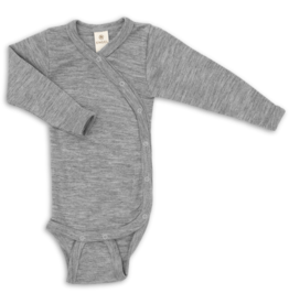 Engel Kimonobody, light grey mélange (0-2j)
