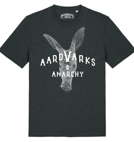 Aardvarks of Anarchy T-shirt LOGO, Charcoal melange