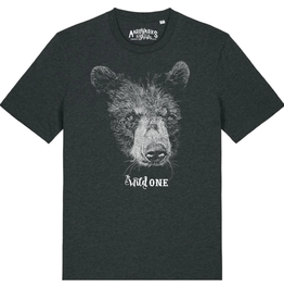 Aardvarks of Anarchy T-shirt Bear, Charcoal melange