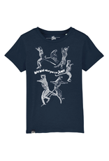 Lion of Leisure Lion of Leisure - T-shirt Lemurs, French navy (3-14j)