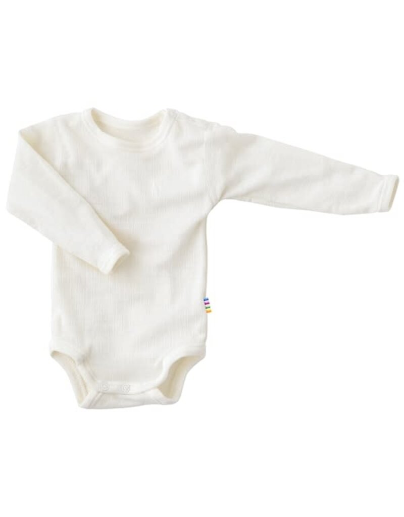 Joha Joha - Body ls basic, wool, off white (0-2j)
