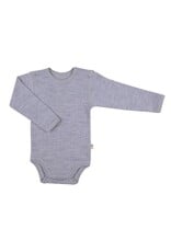 Joha Joha - Body ls basic, wool, Light grey melange (0-2j)