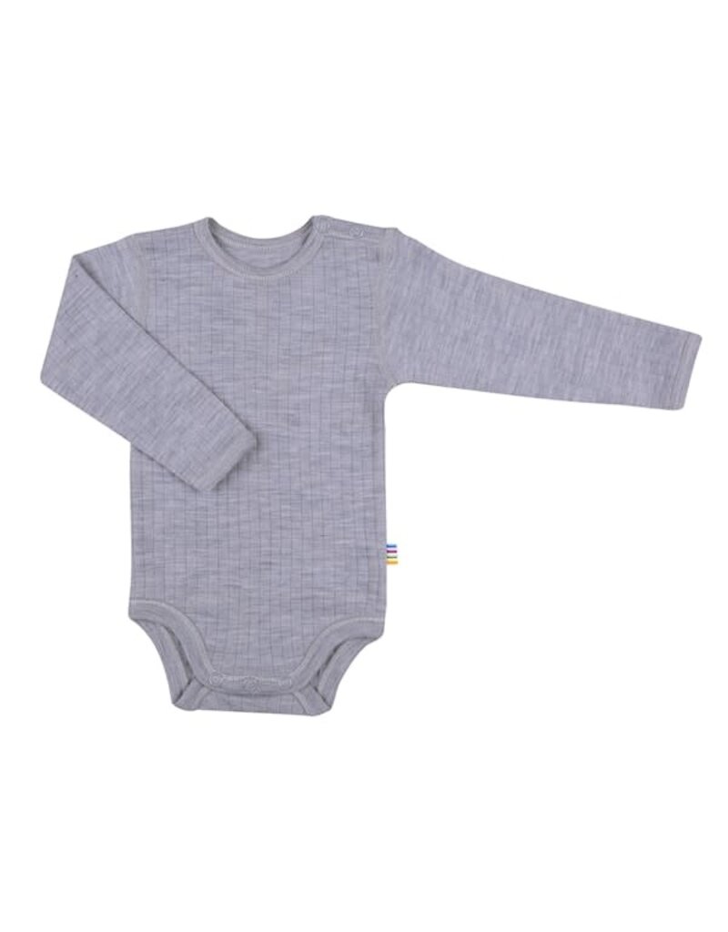 Joha Joha - Body ls basic, wool, Light grey melange (0-2j)