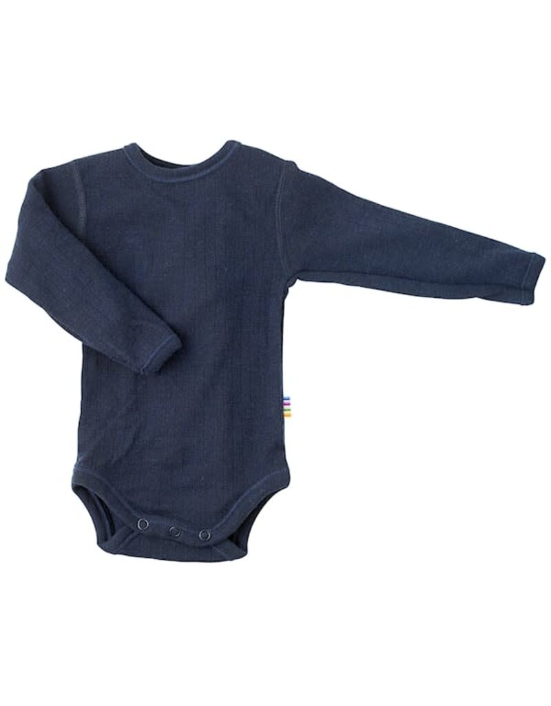 Joha Joha - Body ls basic, wool, Navy (0-2j)