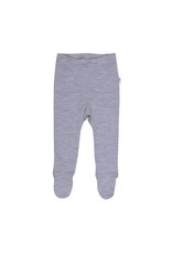 Joha Joha - Leggings with foot, Light grey melange (0-2j)