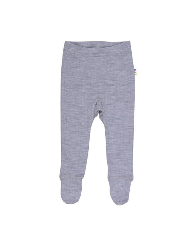 Joha Joha - Leggings with foot, Light grey melange (0-2j)