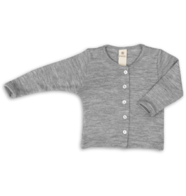 Engel Gilet, light grey melange (0-2j)