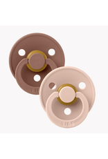 Bibs Bibs - Pacifier Symmetrical Blush/Woodchuck