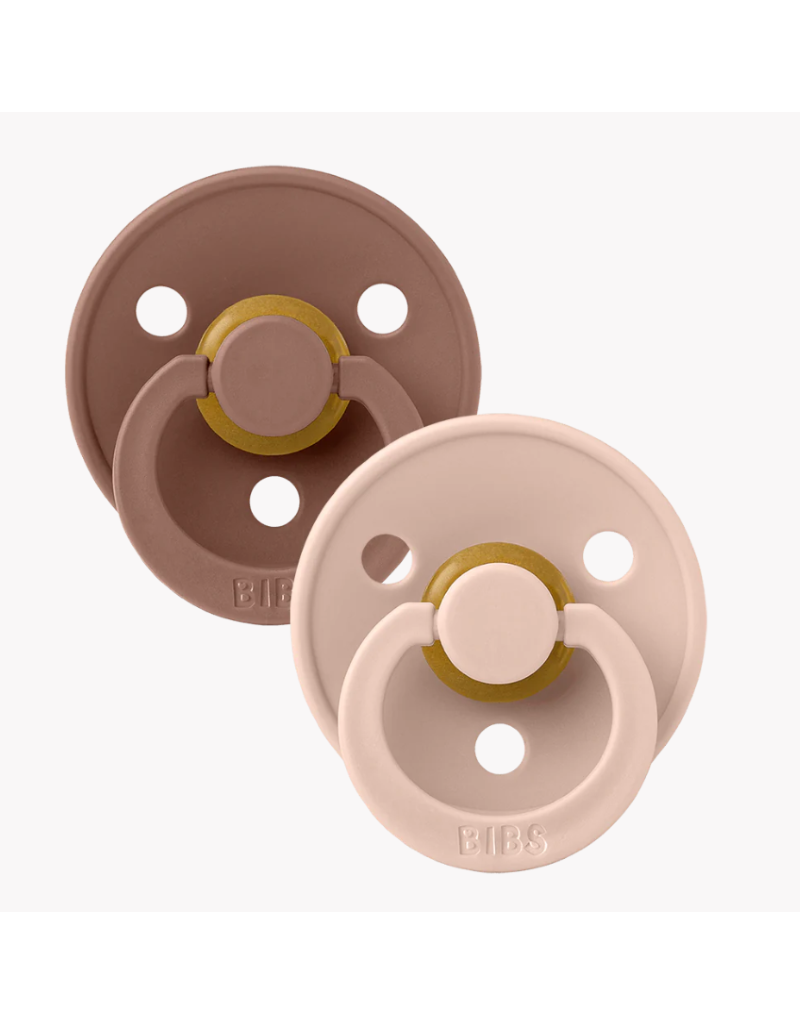 Bibs Bibs - Pacifier Symmetrical Blush/Woodchuck