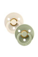 Bibs Bibs - Pacifier Symmetrical Ivory/Sage
