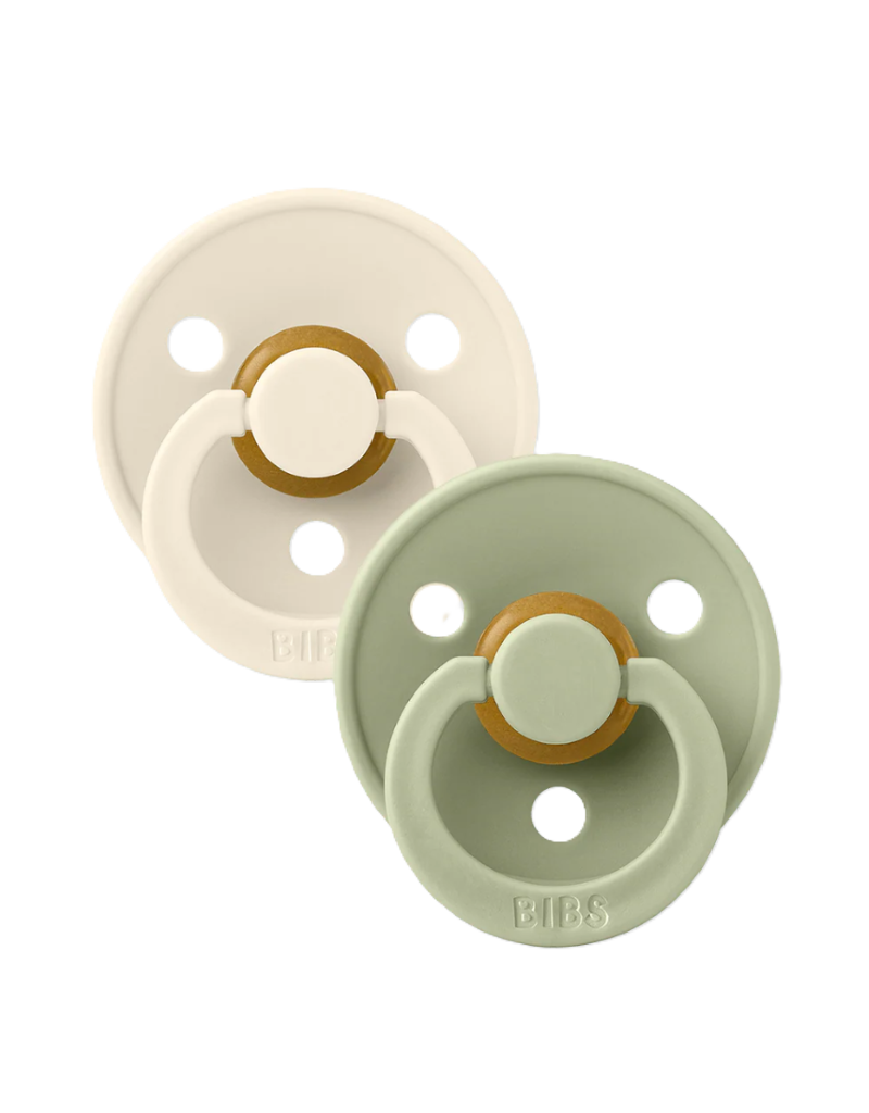 Bibs Bibs - Pacifier Symmetrical Ivory/Sage