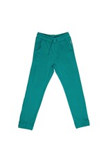 Maxomorra Maxomorra - Pants Sweat, Petrol (0-2j)