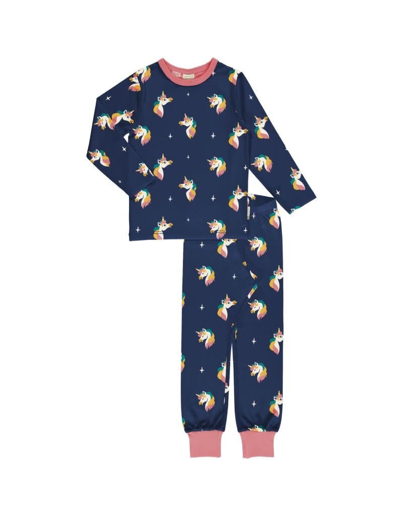 Maxomorra Maxomorra - Pyjama Set LS, Unicorn