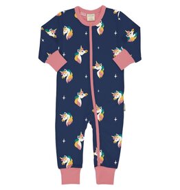 Maxomorra Zipsuit, Unicorn (0-2j)