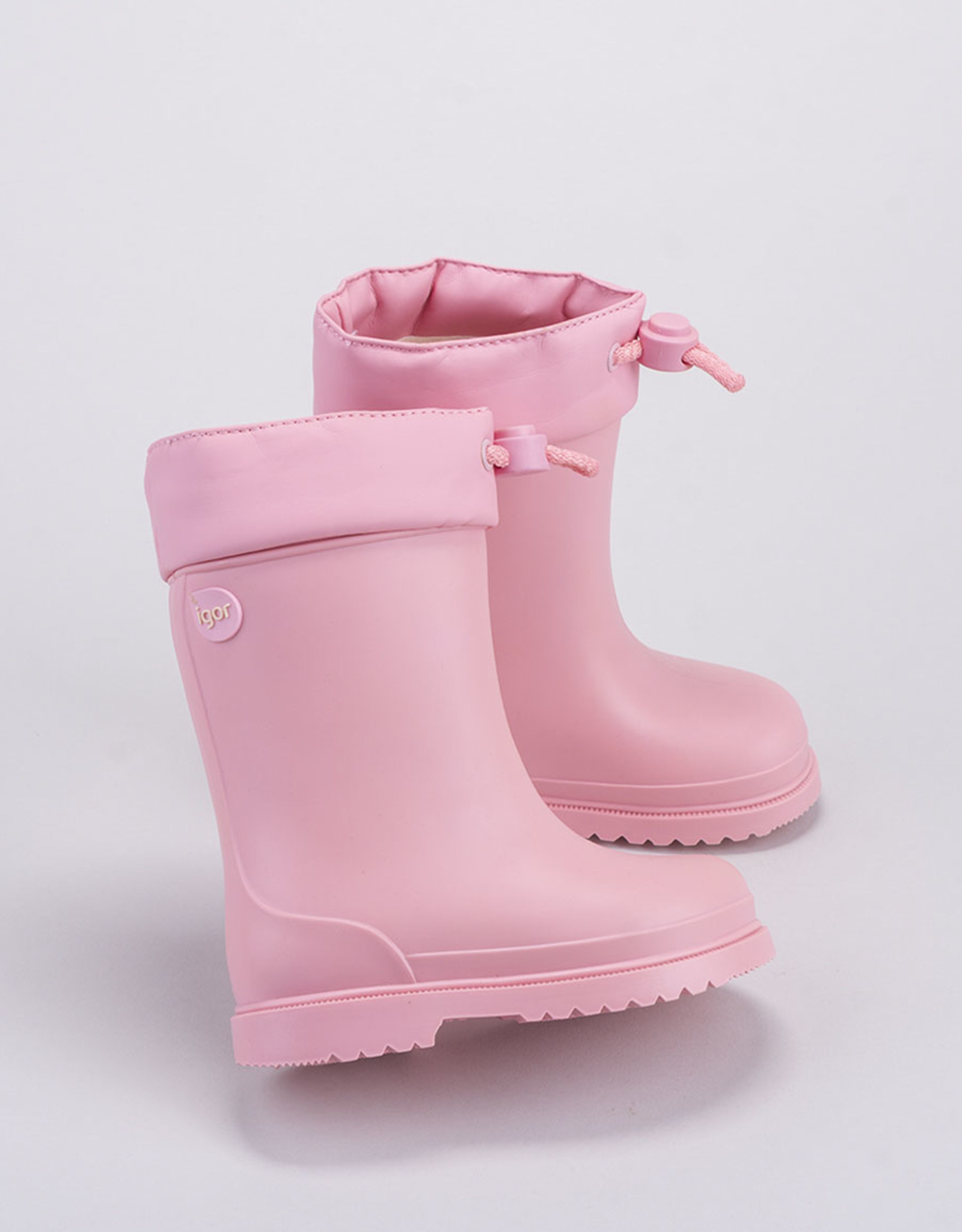 IGOR CHUFO BOOTS FUR - PINK