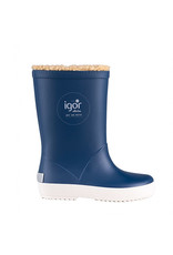 Splash Rainboots Fur Blue