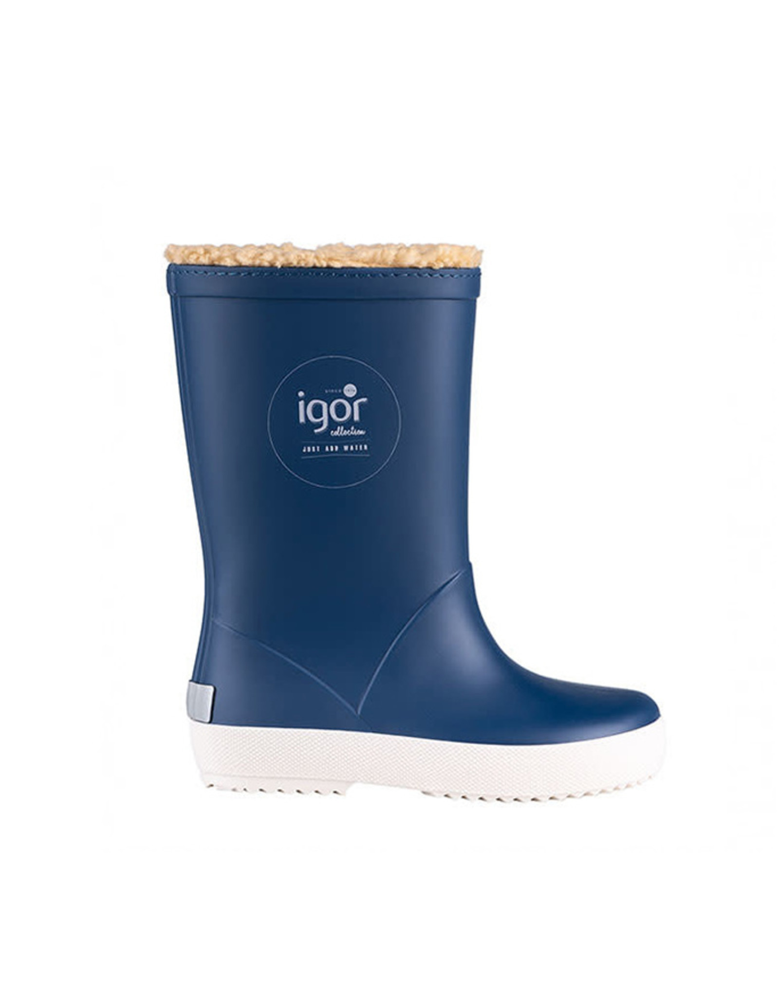 Splash Rainboots Fur Blue