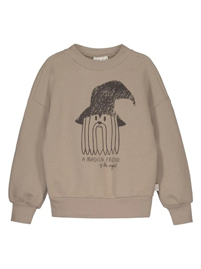 chunky beige sweater