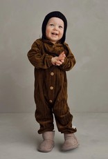 Mai Nio Mai Velour Jumpsuit Brown