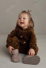 Mai Nio Mai Velour Jumpsuit Brown