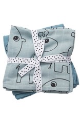 Done by Deer Copy of DbyD Burp Cloth 2 pack blue