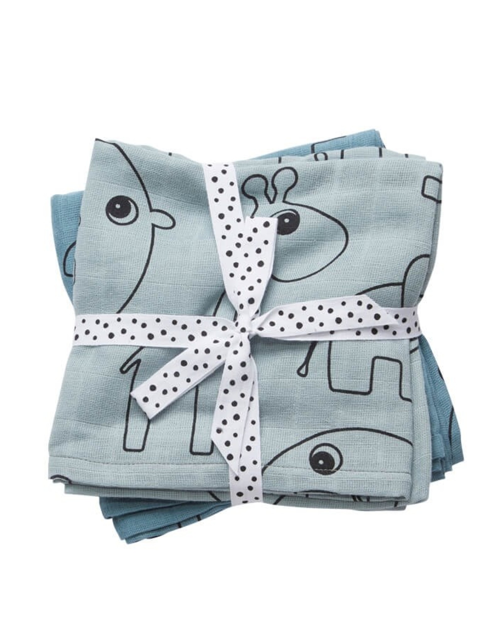 Done by Deer Copy of DbyD Burp Cloth 2 pack blue