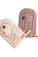 Copy of Dbd wash cloth sea friends 2-pack blue