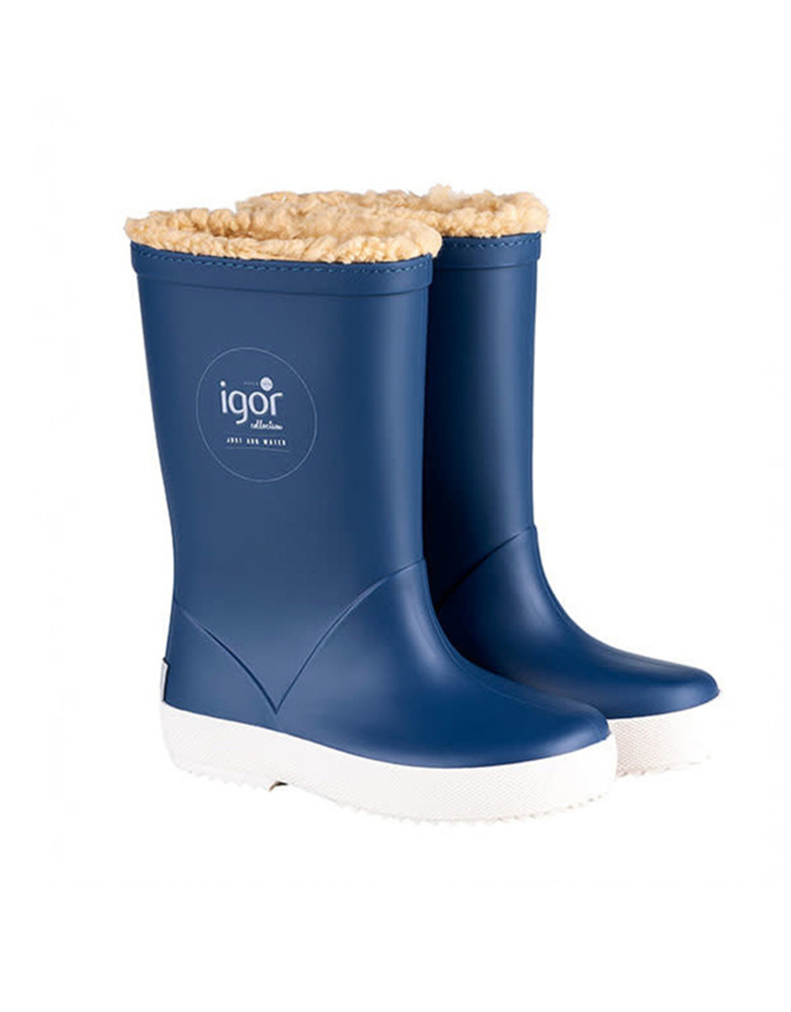 Igor Splash Rainboots Fur Blue