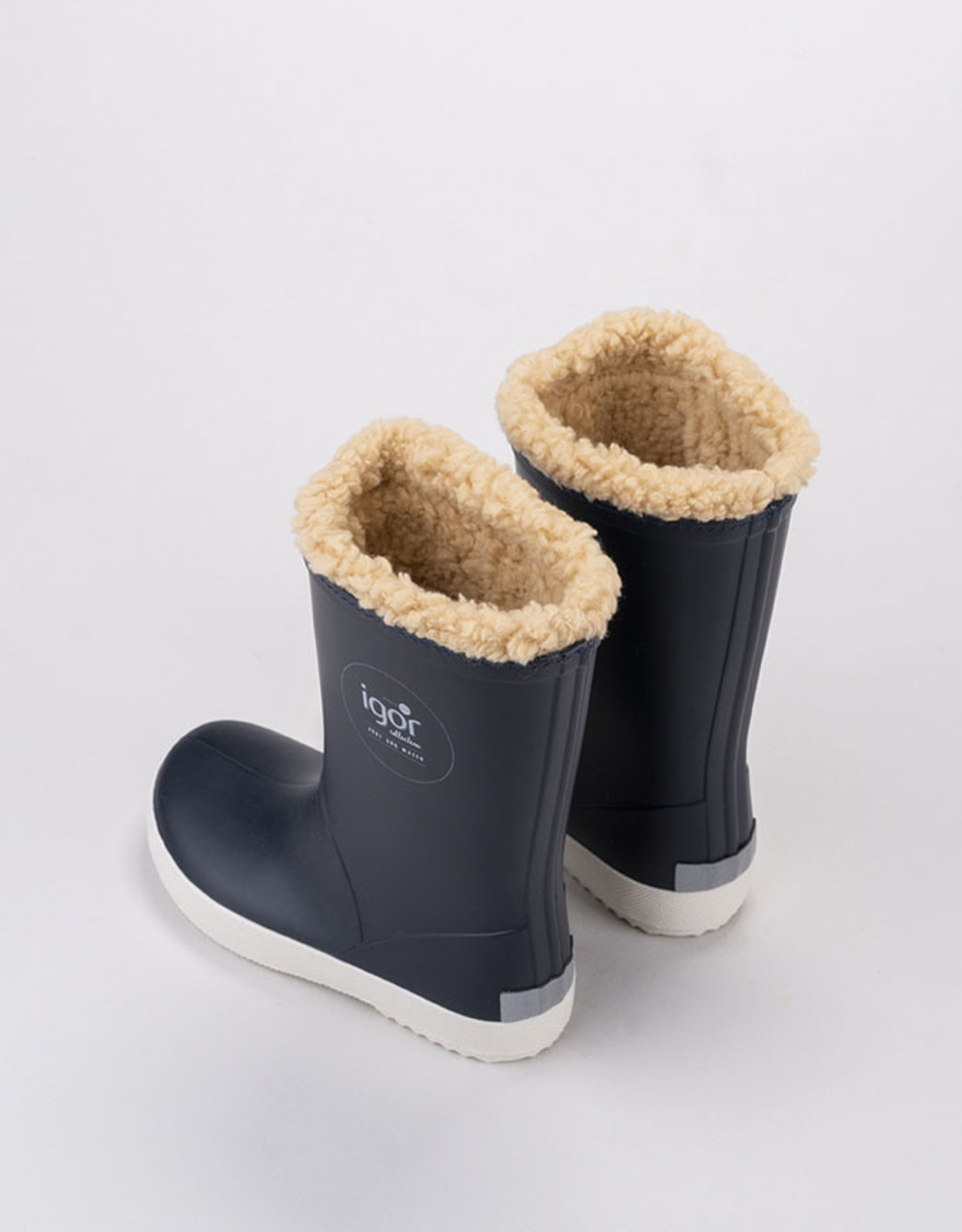 Igor Nautico Rainboots Fur Blue