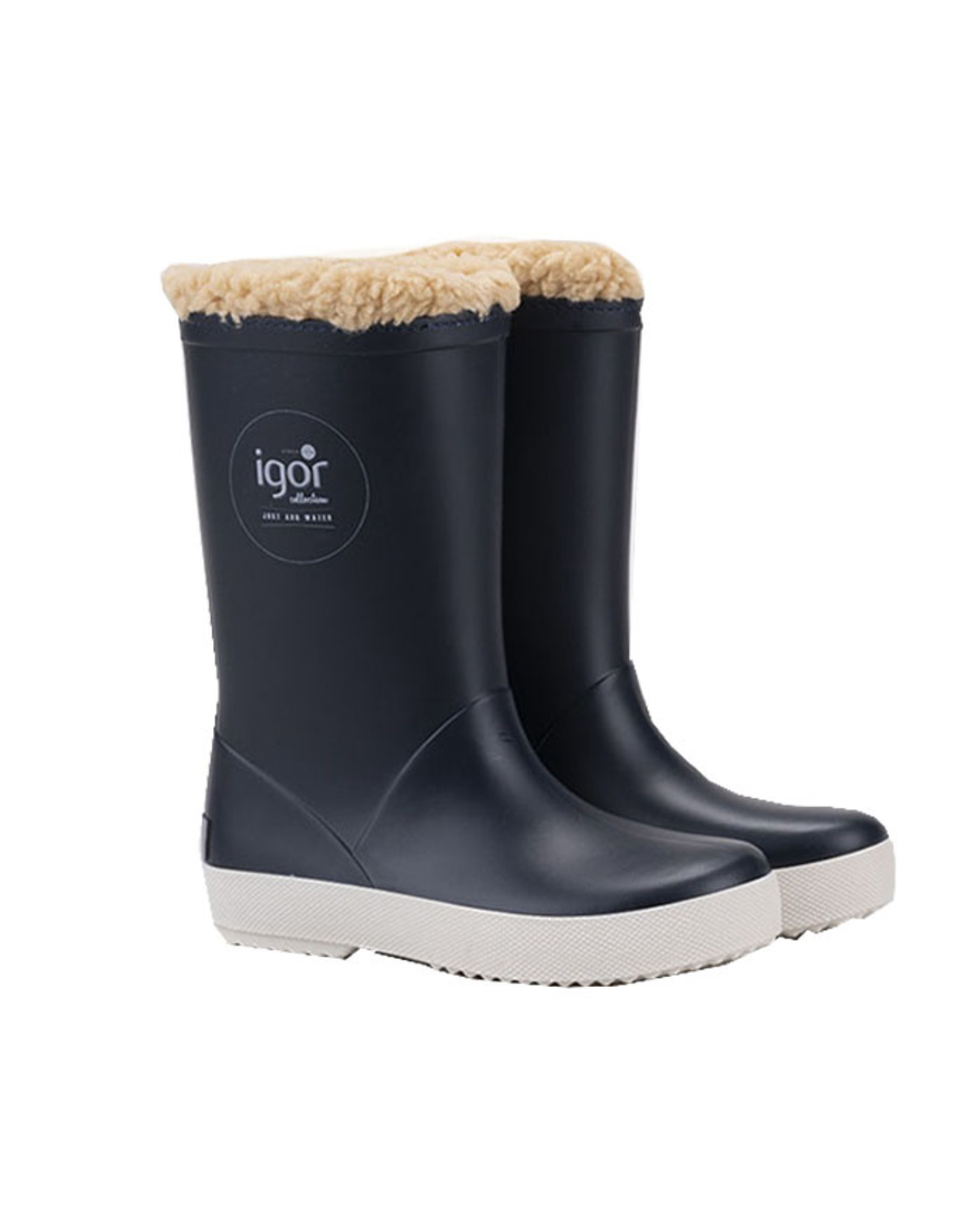 Igor Nautico Rainboots Fur Blue