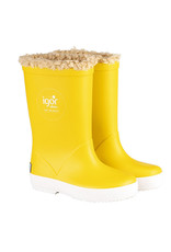 Rainboots Fur Yellow