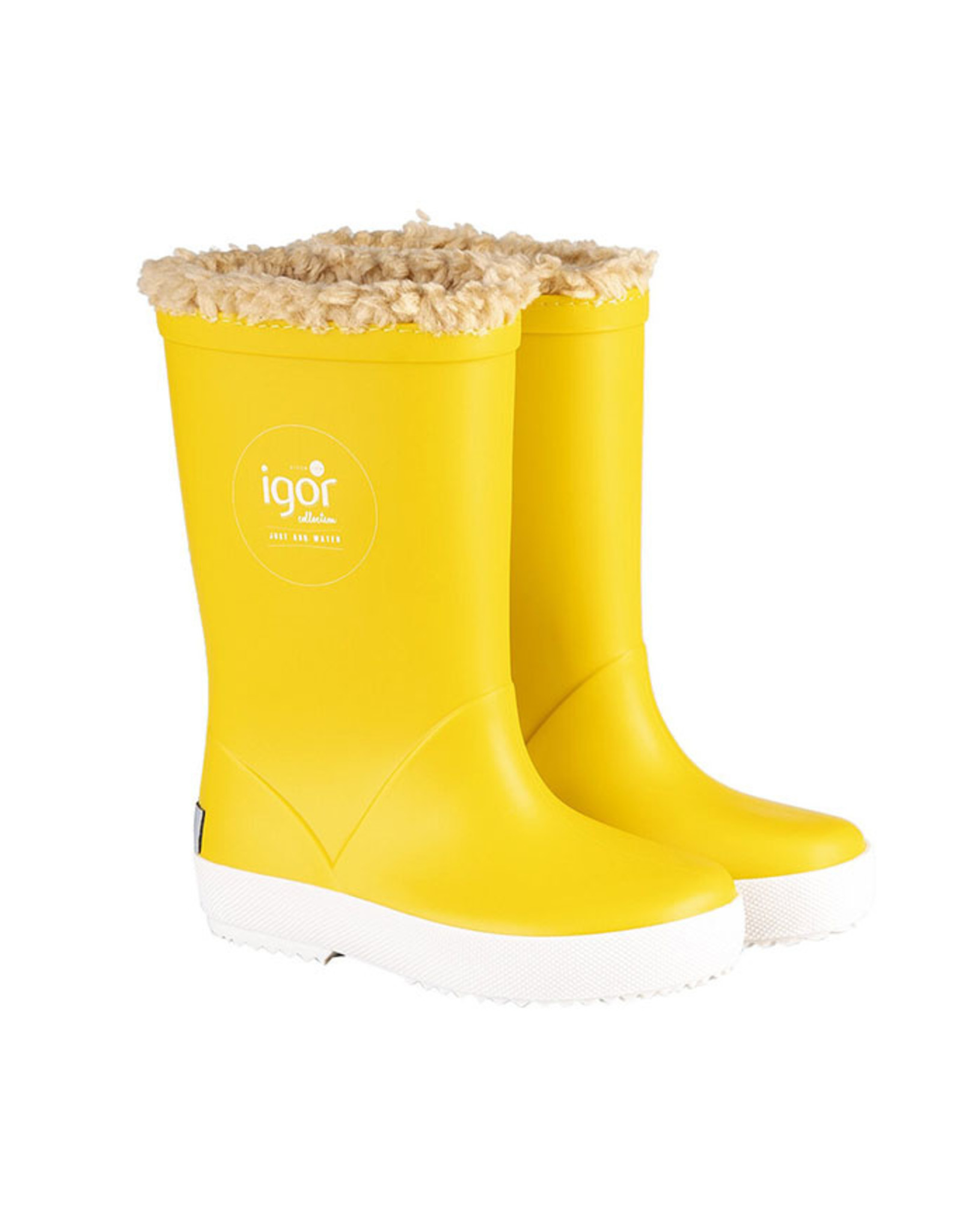 Igor Splash Rainboots Fur Yellow