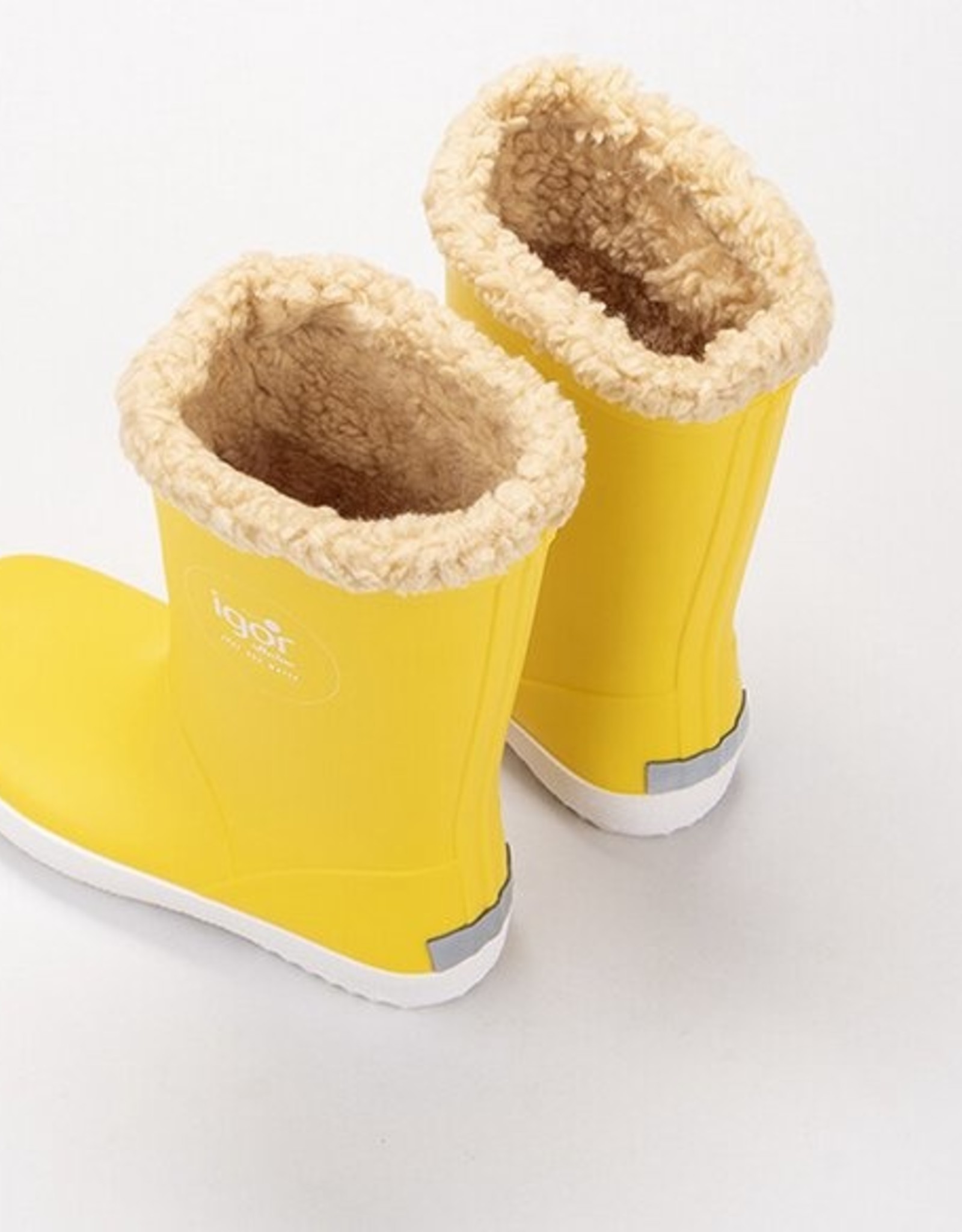 Igor Splash Rainboots Fur Yellow