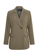 Soaked SOAKED IN LUXURY CORINNE BLAZER - TEA LEAF