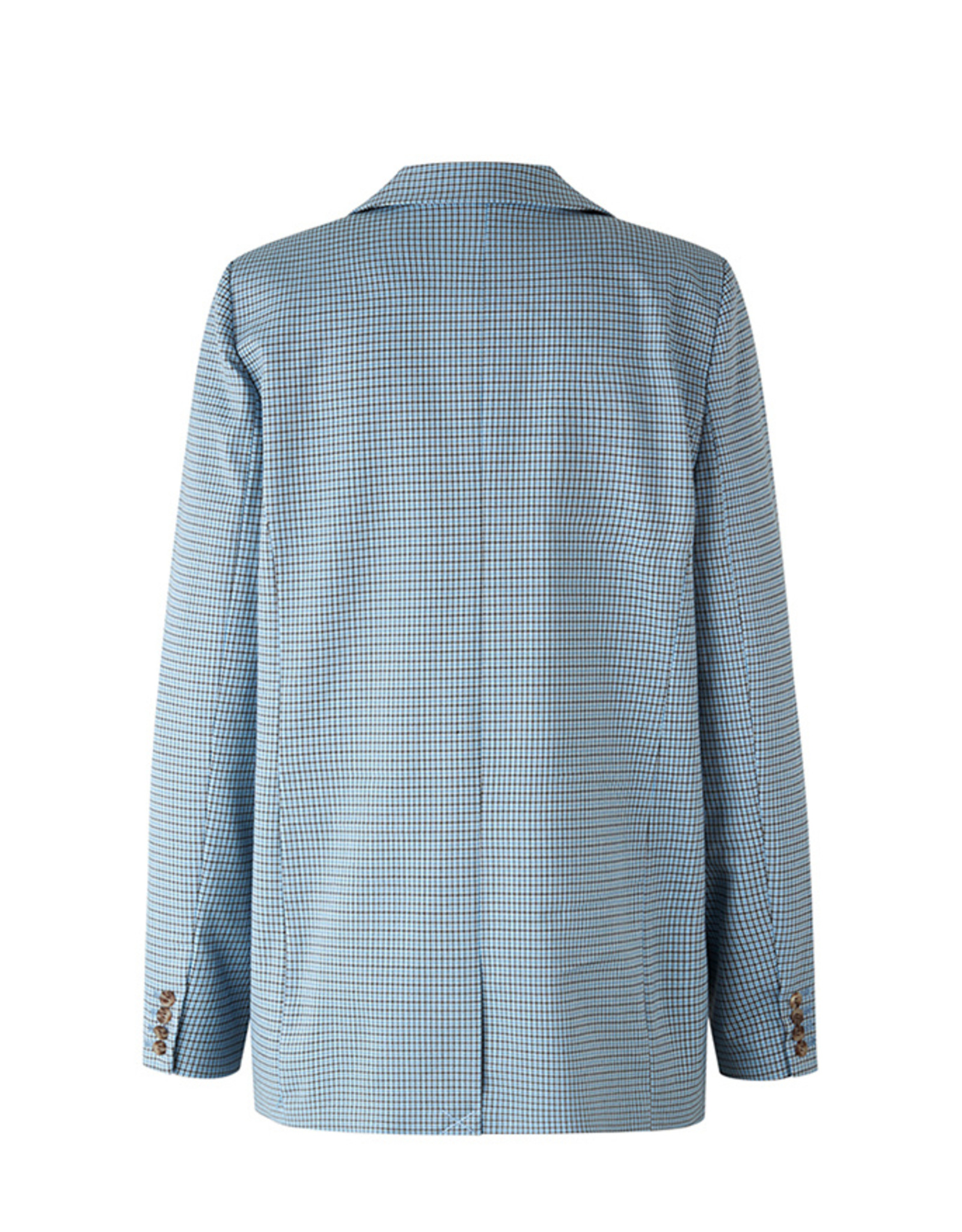 MbyM MBYM BRENNDA BLAZER - BLUE/CHECKERED