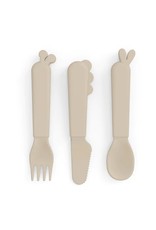 Done by Deer DONE BY DEER KIDDISH CUTLERY SET - SAND