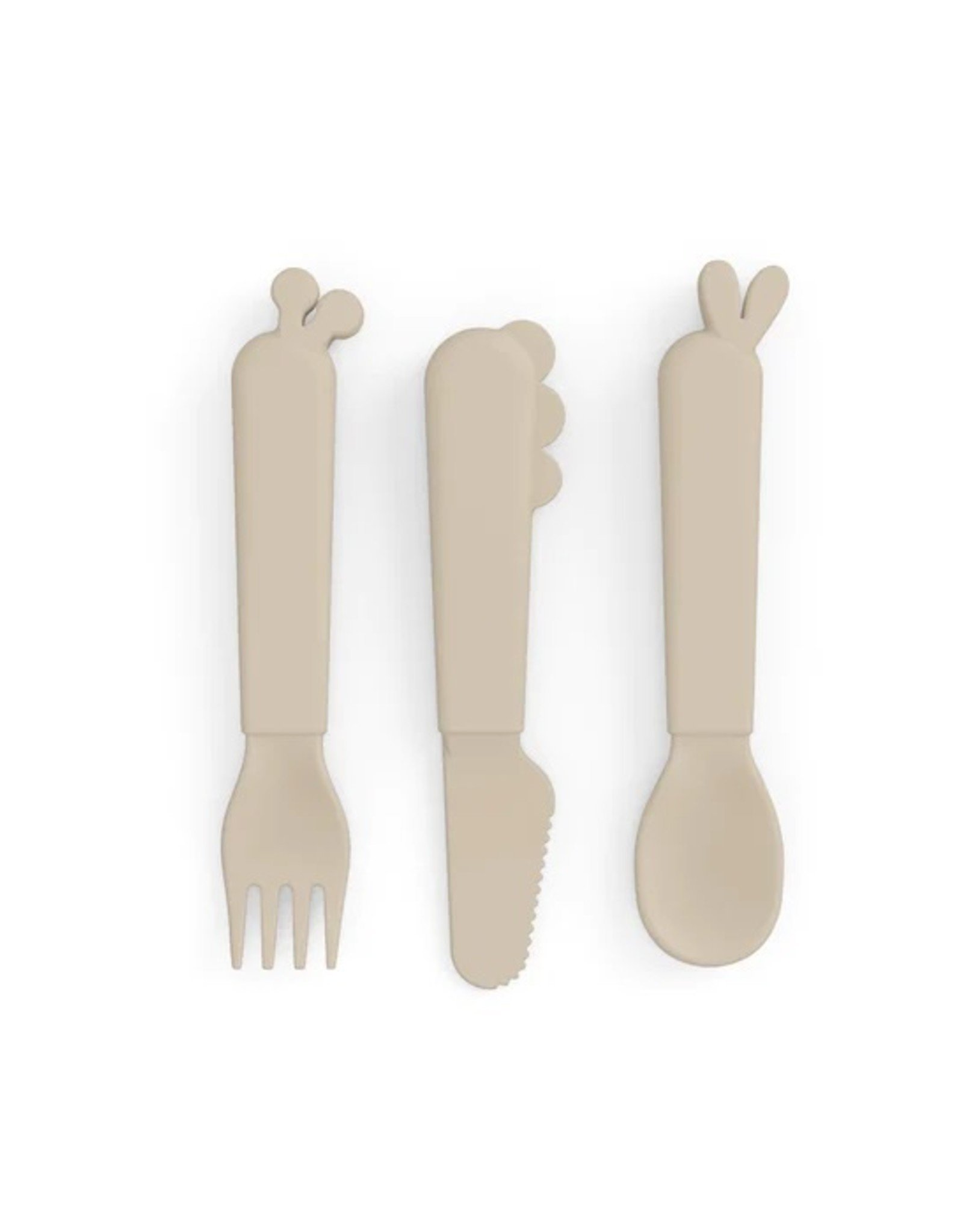 Done by Deer DONE BY DEER KIDDISH CUTLERY SET - SAND