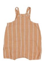 Buho BÚHO STRIPES JUMPSUIT - CARAMEL