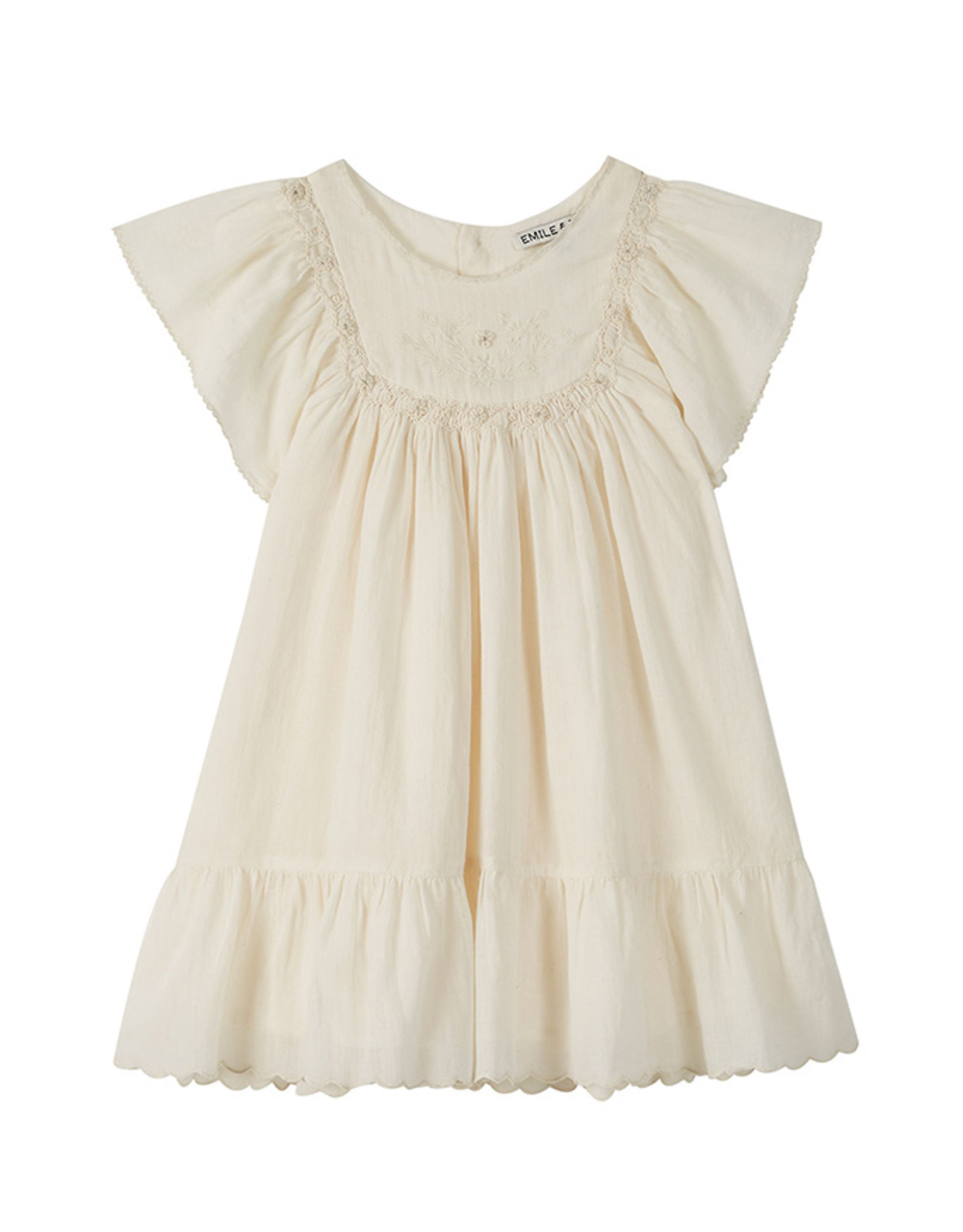 Emile & Ida EMILE & IDA DRESS - ECRU - JPH Store