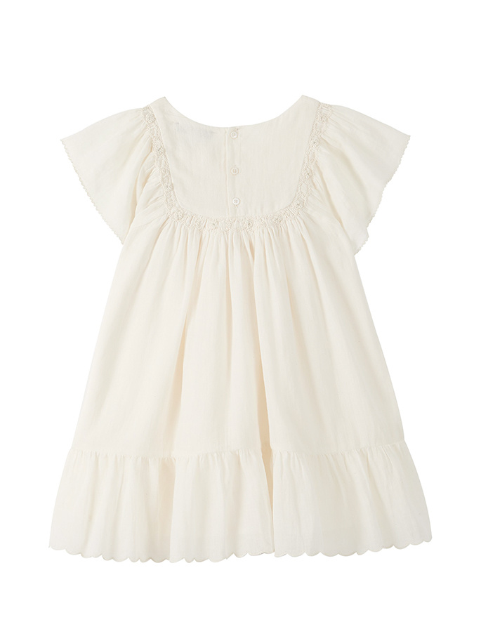 Emile & Ida EMILE & IDA DRESS - ECRU - JPH Store