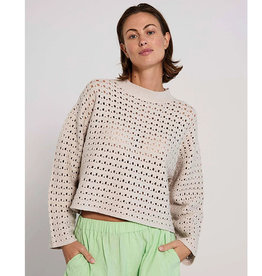 Norr NORR CROME KNIT TOP - OFF WHITE